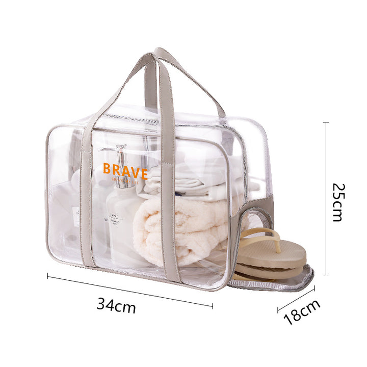 Transparent Multi-Purpose Travel Organizer Bowlift