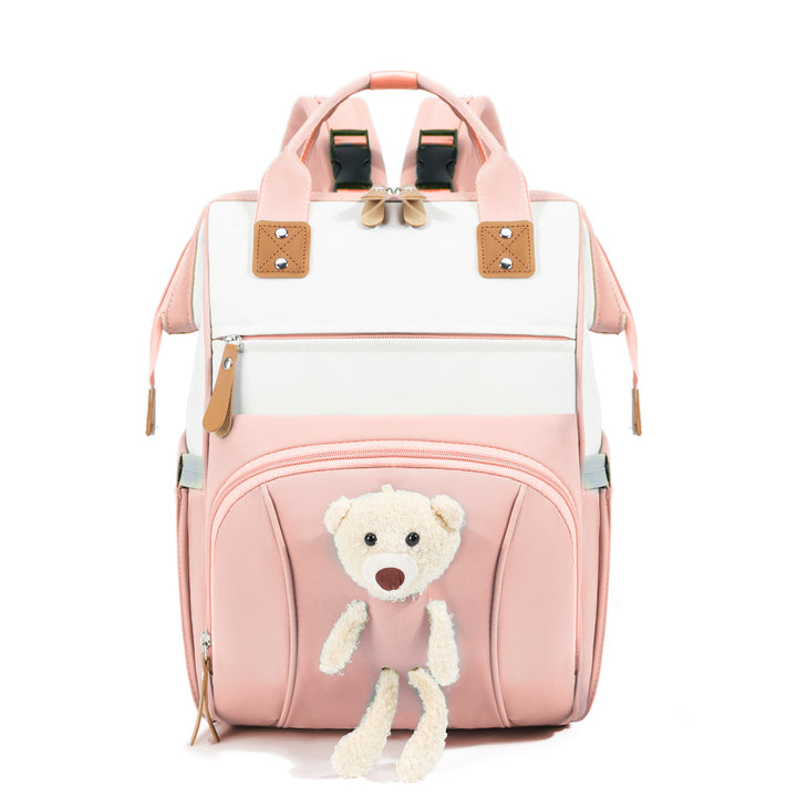 Cute Bear-Themed Diaper Backpack Bowlift