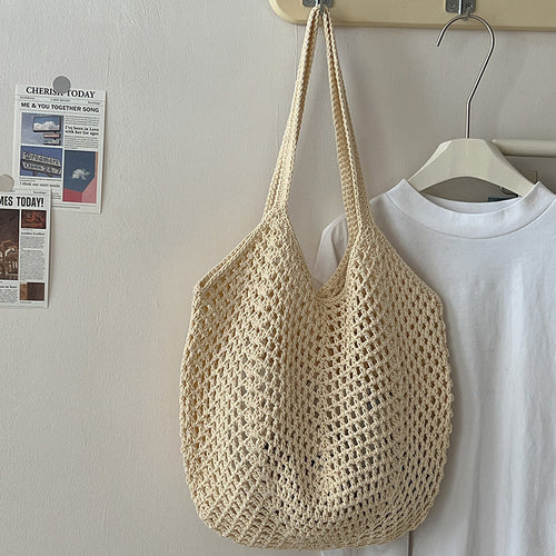 Braided Tote Bag in Modern Design Bowlift