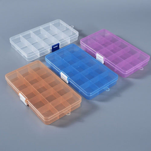 Multi-Section Storage Organizer Box Bowlift