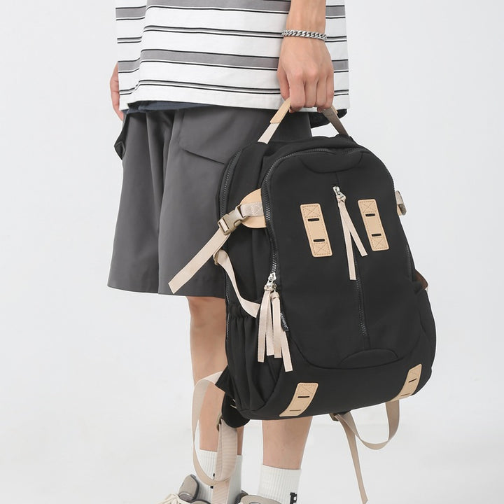 Versatile backpack with ergonomic design and numerous compartments Bowlift