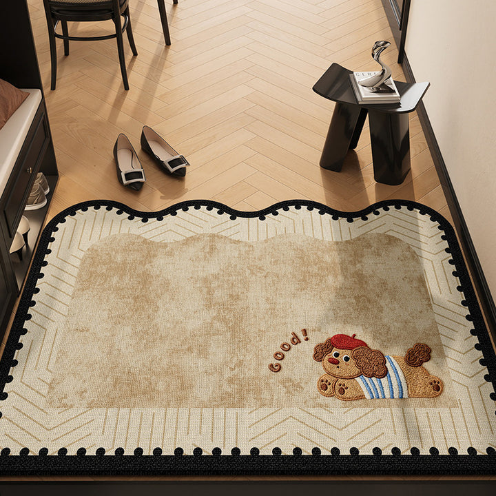 Decorative Cartoon-Themed Welcome Mat