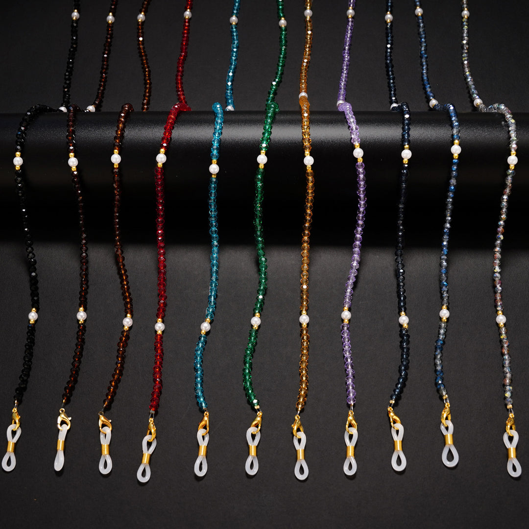 Beaded Eyewear Chain Bowlift