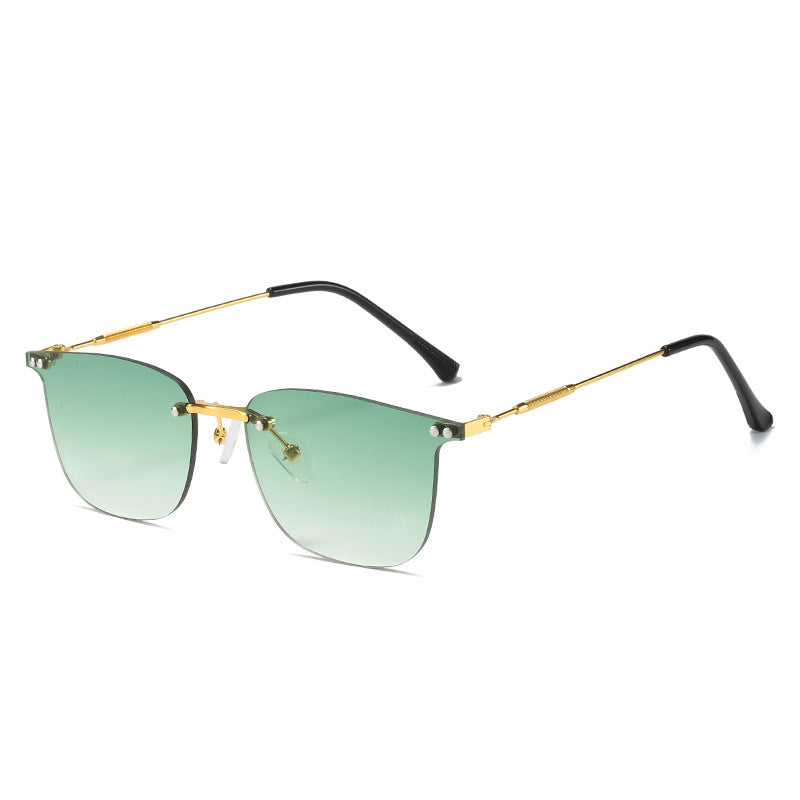 Ladies stylish geometric sunglasses with modern glass elements Bowlift