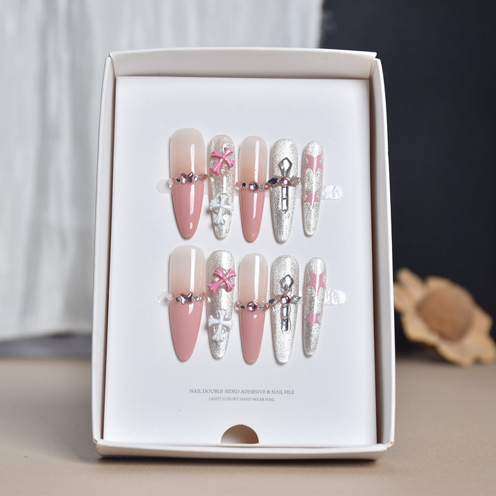 Luxury Themed Press-On Nail Designs Bowlift