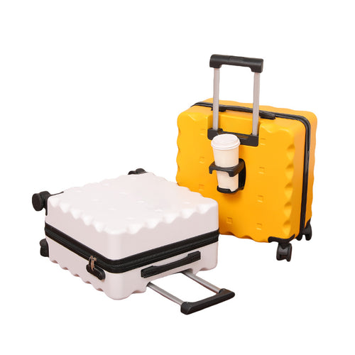 Women's Compact Multi-Compartment Rolling Luggage Bowlift