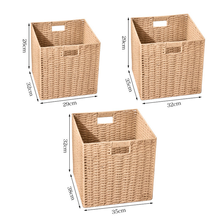 Natural Fiber Decorative Storage Baskets Bowlift