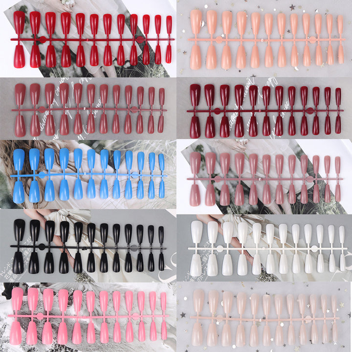 Natural Shape Press-On Nail Set Bowlift