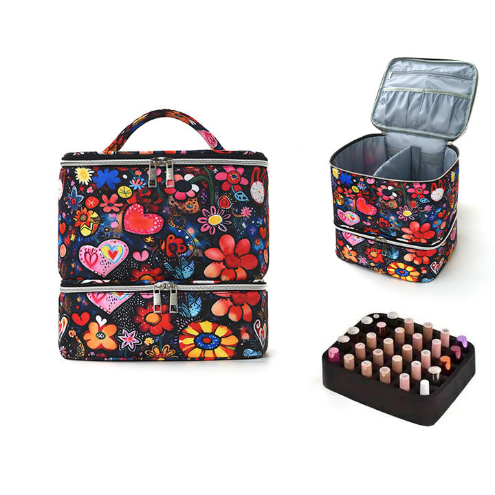 Cosmetic organizer with multiple compartments Bowlift