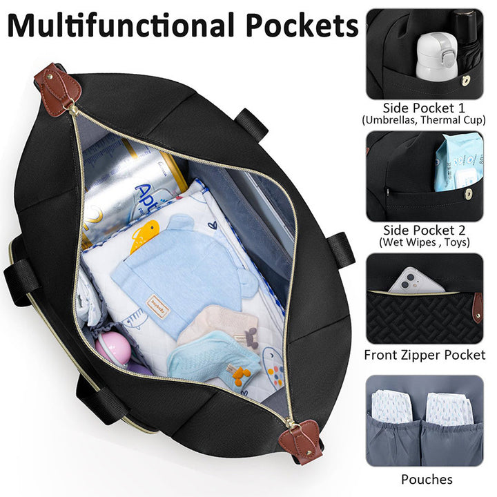 Fashionable and practical travel handbag with versatile storage space Bowlift