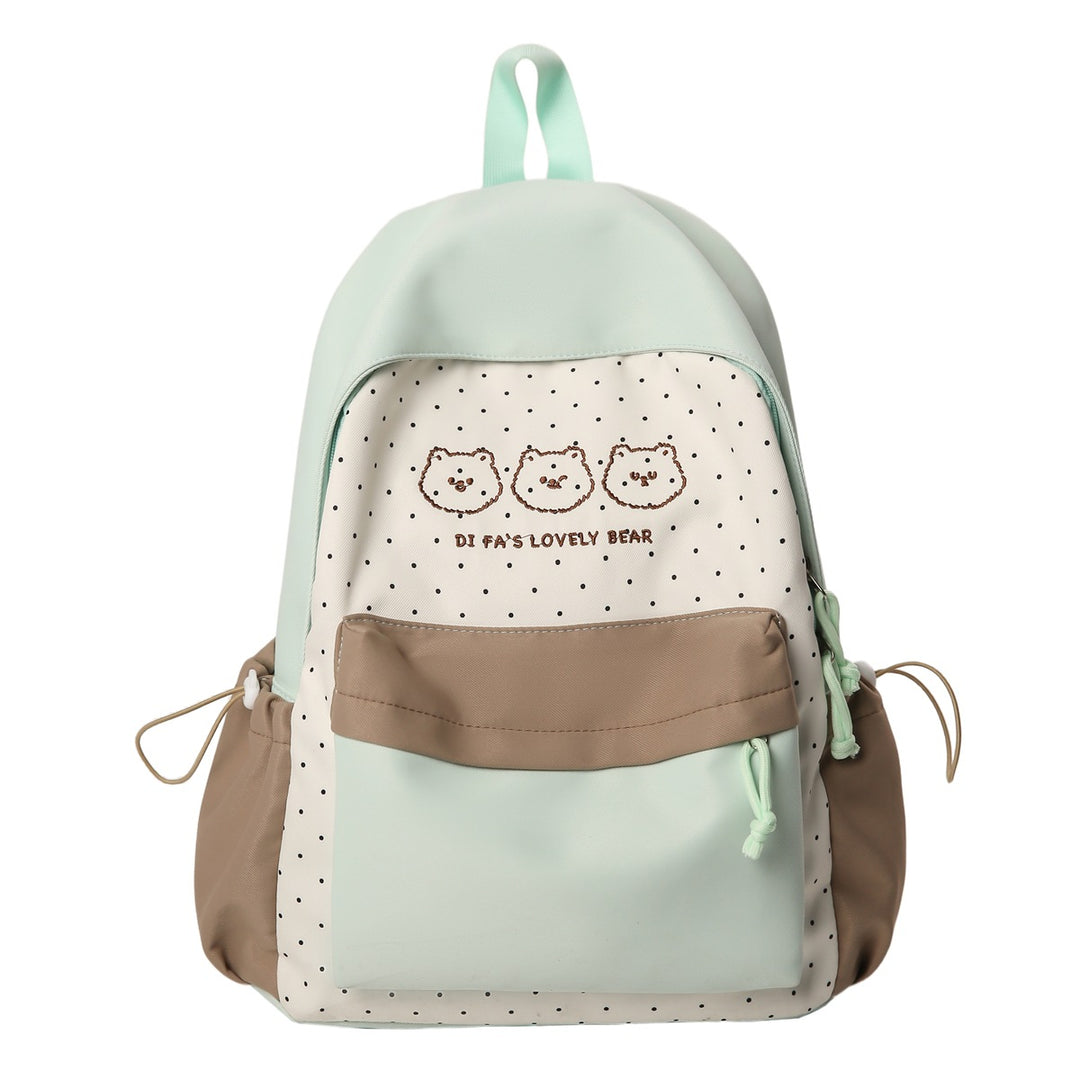 Cute Animal-Themed Student School Backpack Bowlift
