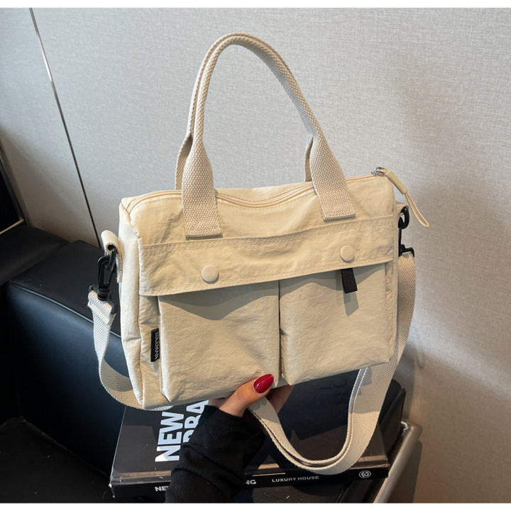 Multifunctional Tote Bag With Several Compartments Bowlift