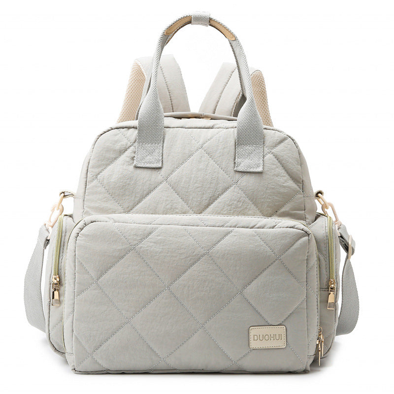 Stylish Quilted Work Backpack Bowlift
