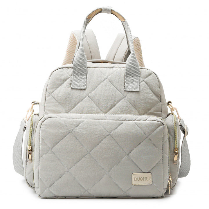 Stylish Quilted Work Backpack Bowlift