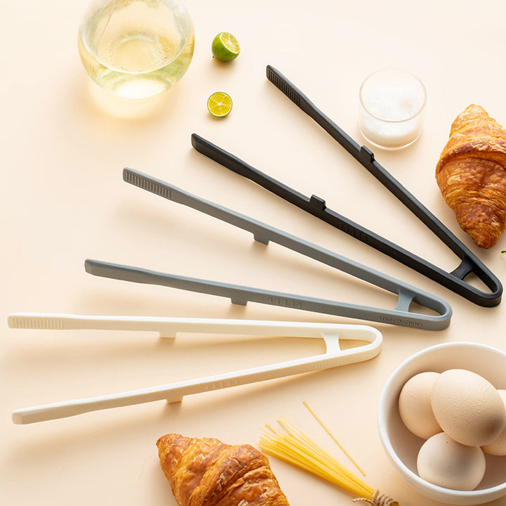 High-quality silicone kitchen tongs with non-slip grip Bowlift