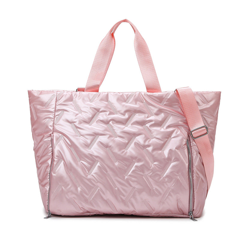 Spacious Shoulder Bag Bowlift
