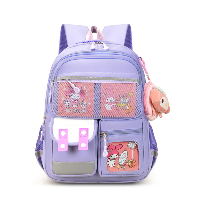 Backpack with Playful Design and Versatile Pockets Bowlift