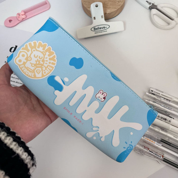 Cute Cartoon Print Pencil Case Bowlift