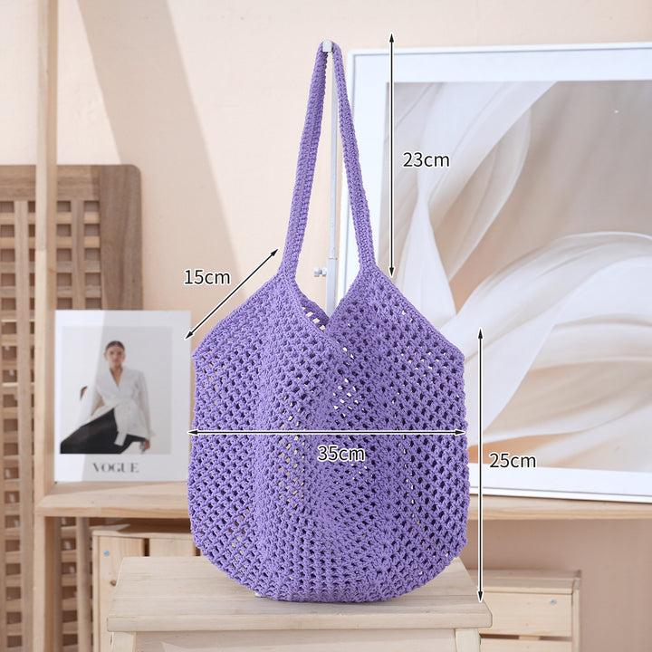 Handcrafted mesh tote bag Bowlift