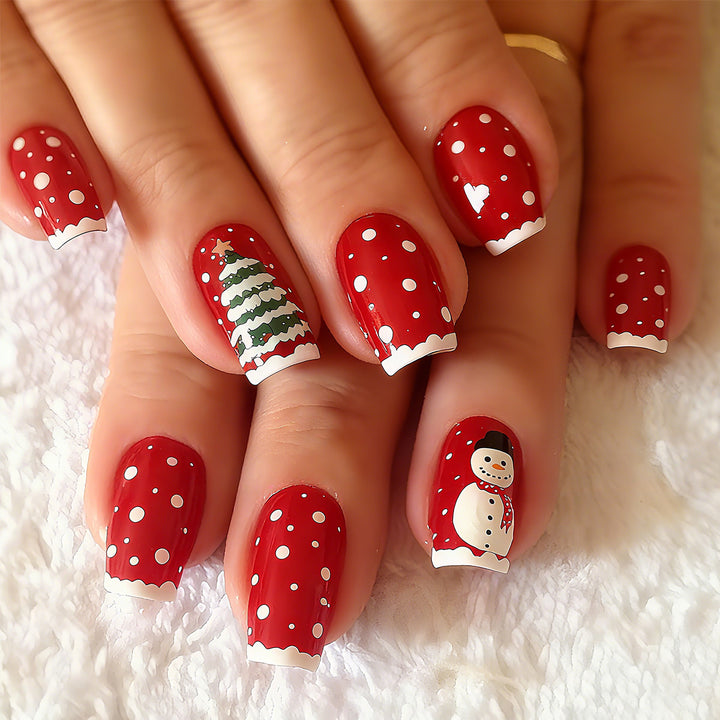Festive Nail Design Bowlift