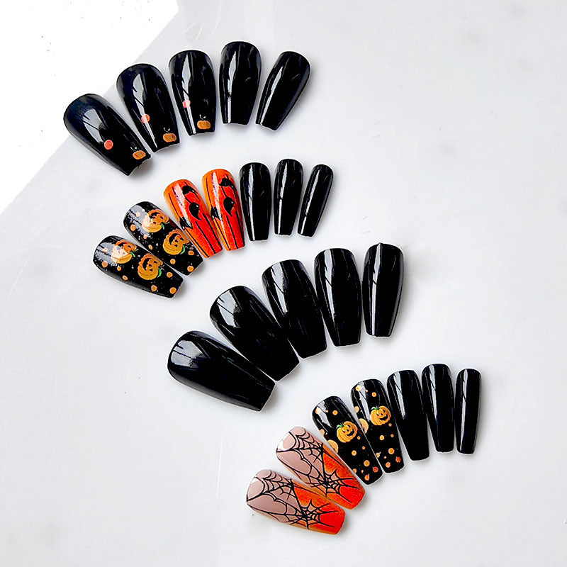 Artificial nails with Halloween motif Bowlift