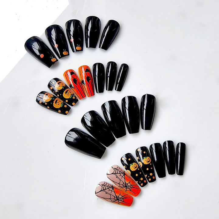 Artificial nails with Halloween motif Bowlift