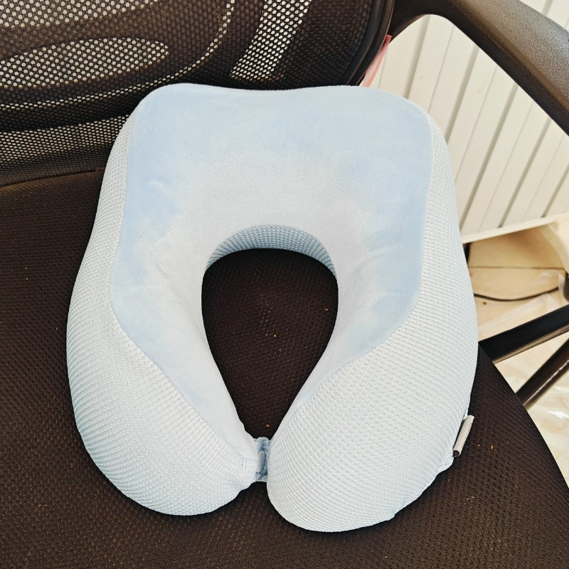 Women's ergonomic travel pillow with cooling effect Bowlift