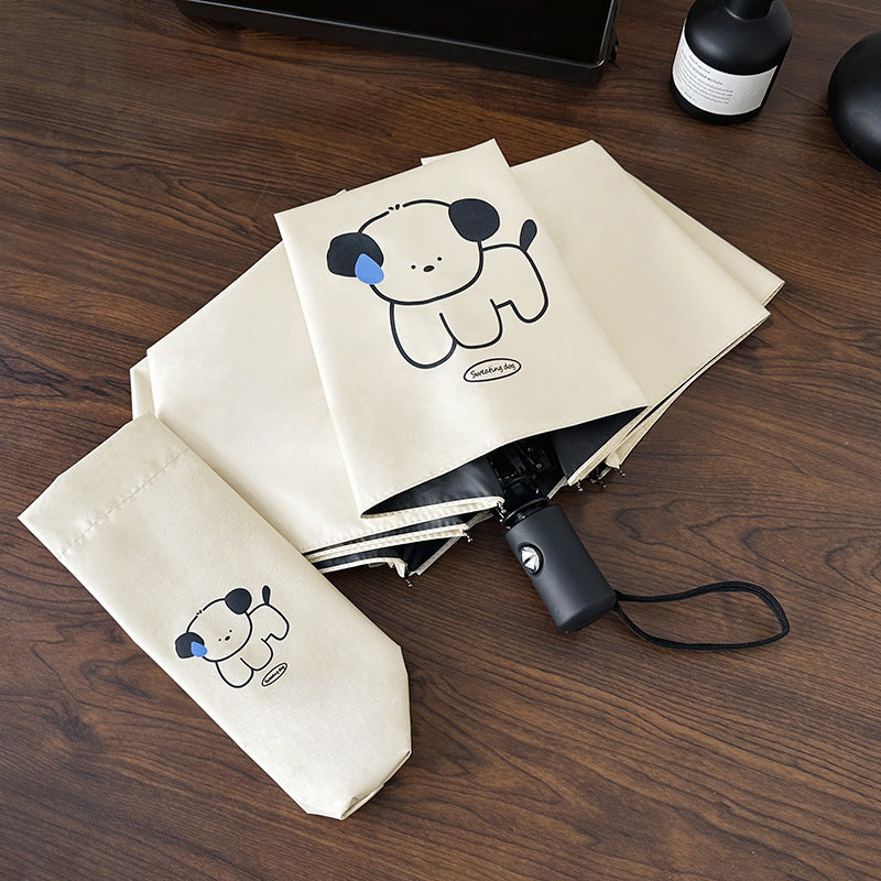 Ladies cute animal motif umbrella Bowlift