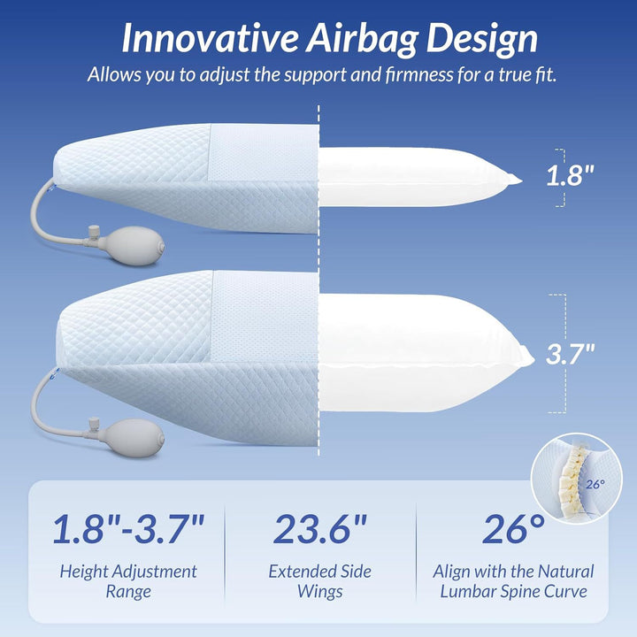 ergonomic sleeping pillow Bowlift