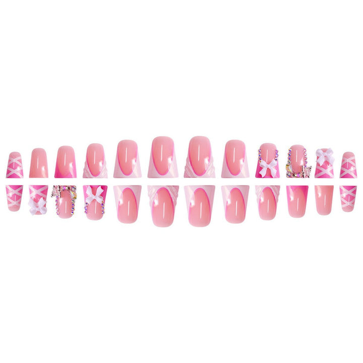 Decorative Press-On Nail Extensions Bowlift