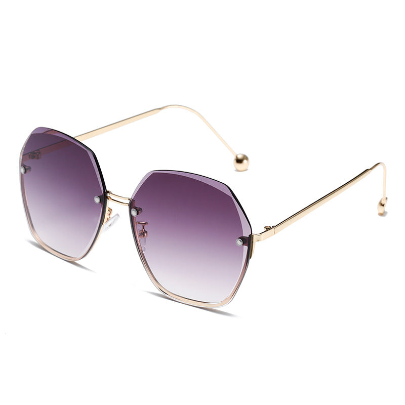 Women's large geometric sunglasses Bowlift