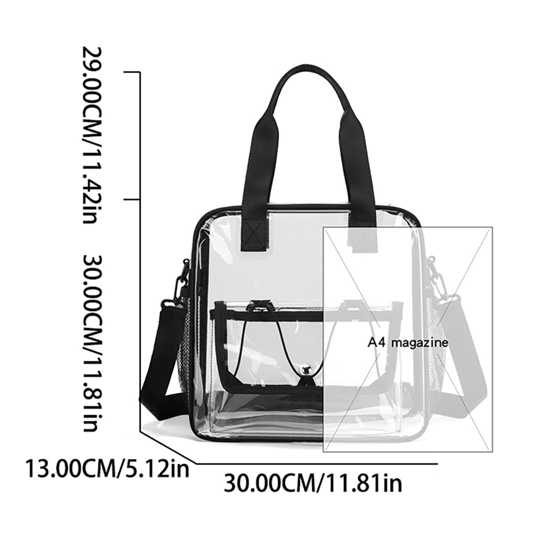 Transparent Multifunctional Handbag Bowlift