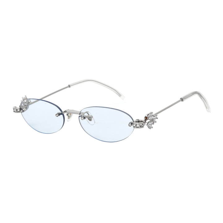 Ladies Designer Sunglasses with Luxurious Embellishments Bowlift