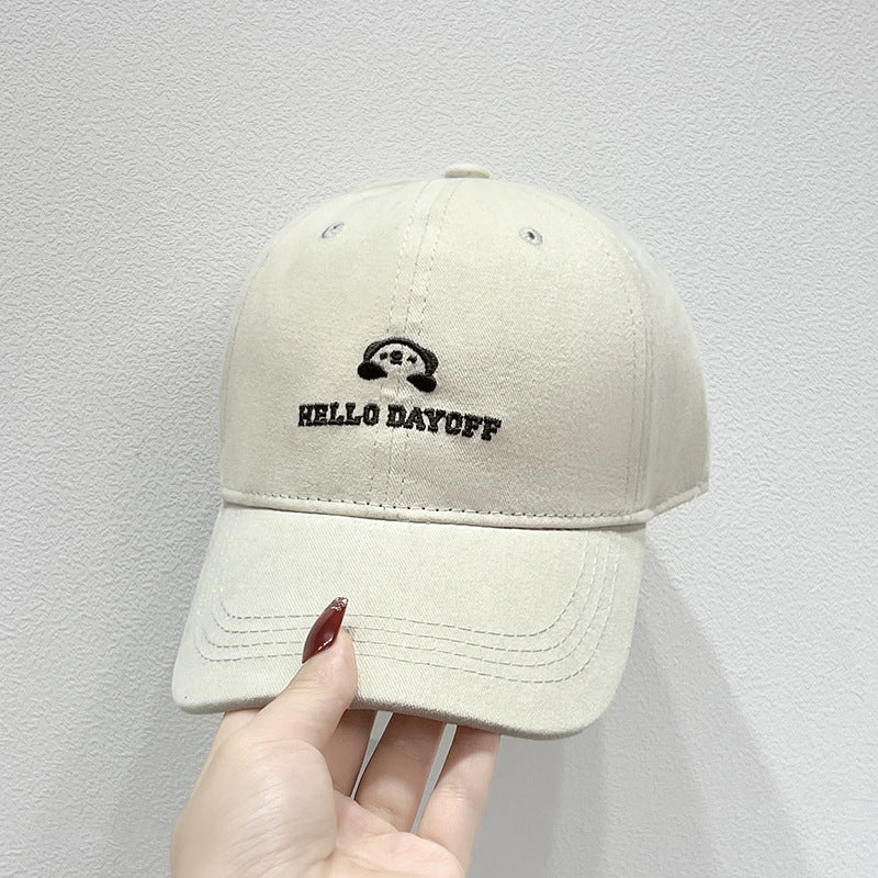 Women's Casual Embroidered Baseball Cap Bowlift 1784084085