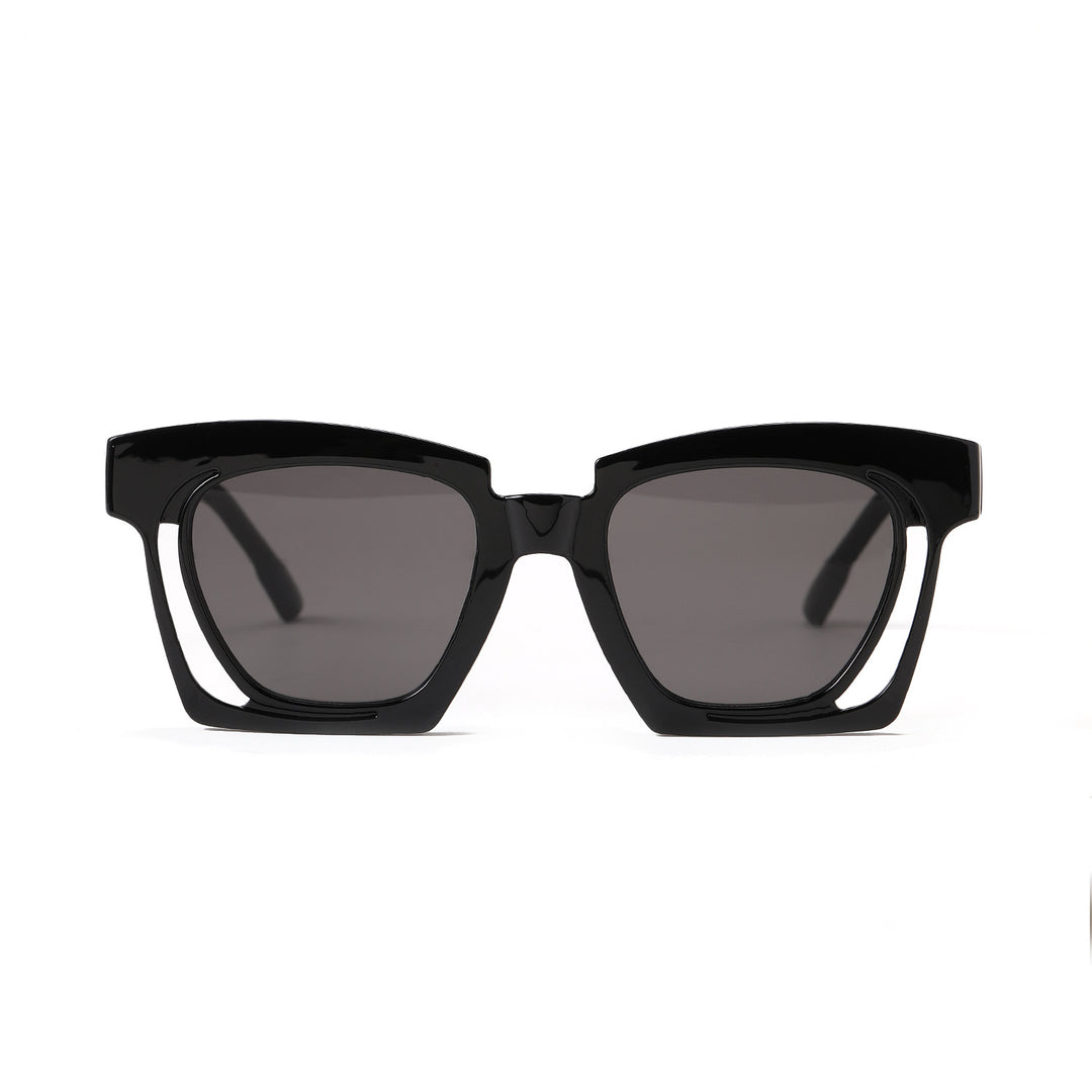 Ladies trendy geometric sunglasses with stylish square frame Bowlift