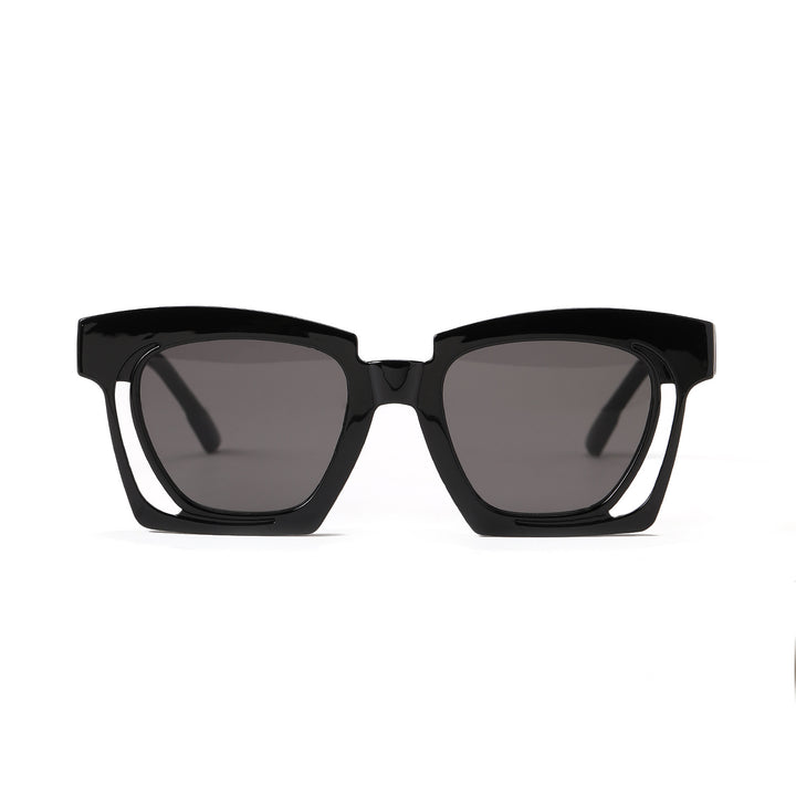 Ladies trendy geometric sunglasses with stylish square frame Bowlift