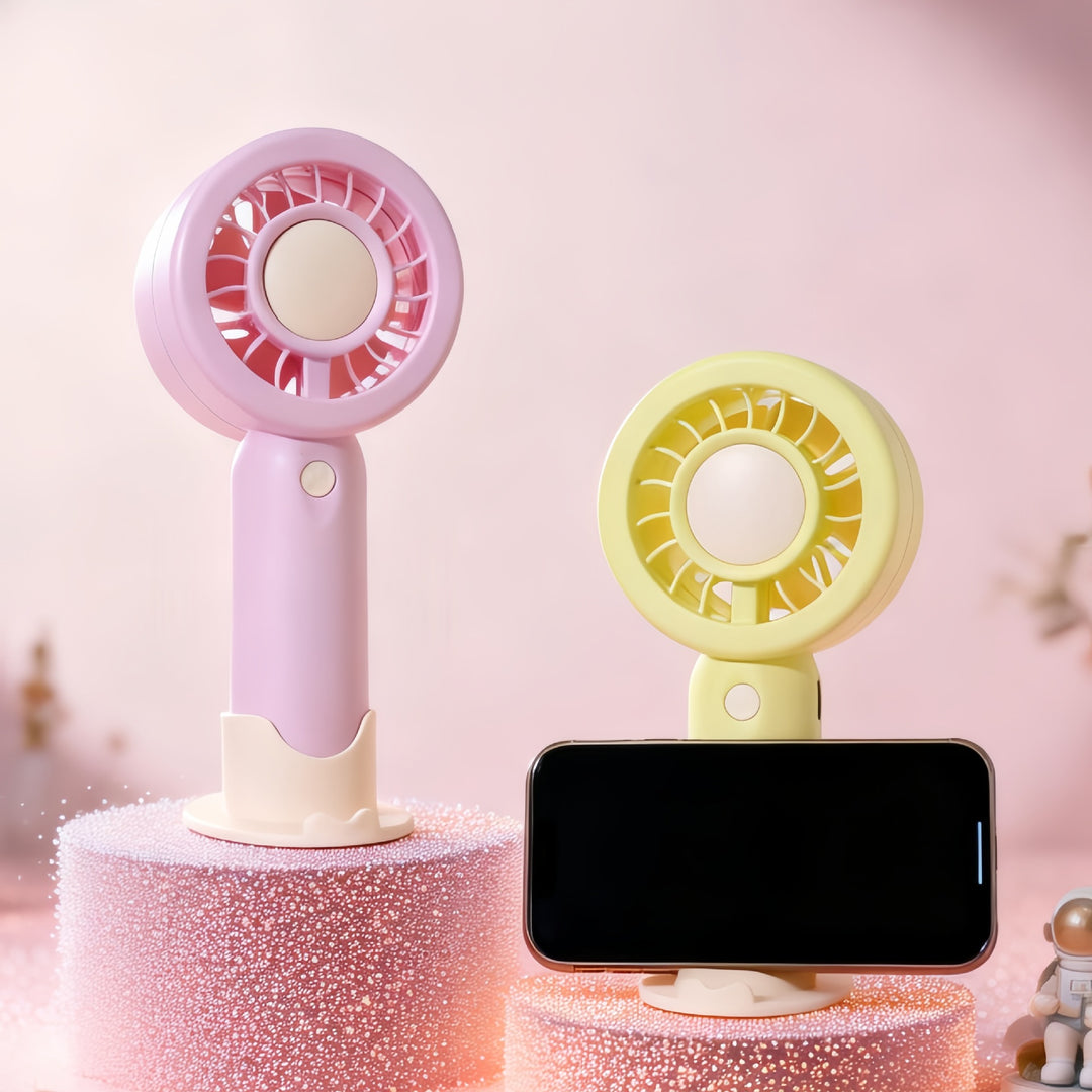 Portable Usb Hand Fan with Variable Angle Adjustment Bowlift