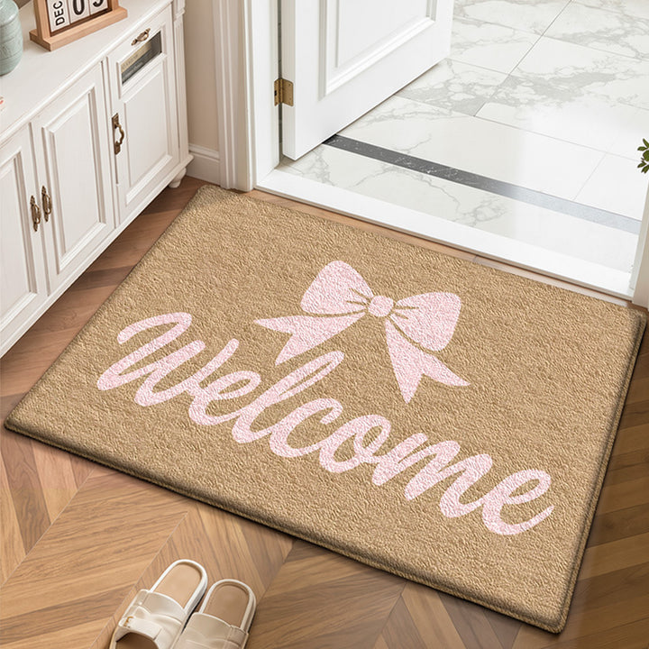 Charming Decorative Welcome Mat Bowlift
