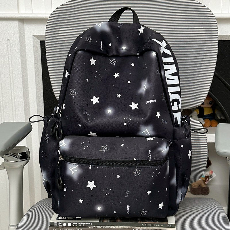 Charming Starry Design Backpack
