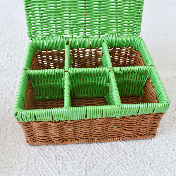Decorative Woven Storage Caddy Bowlift