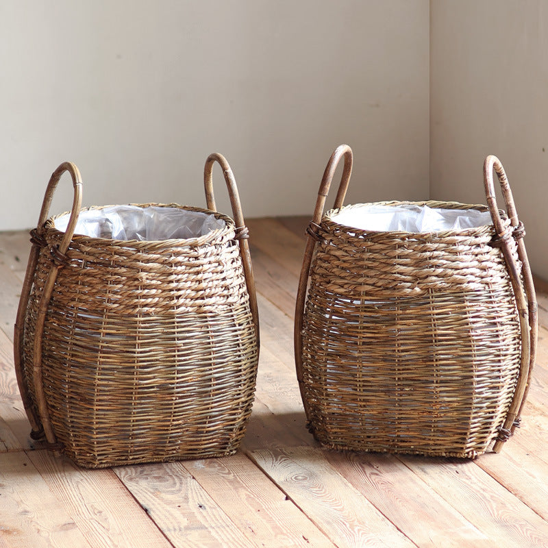 Handwoven storage basket Bowlift