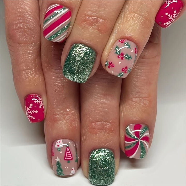 Festive Themed Nail Art Set Bowlift