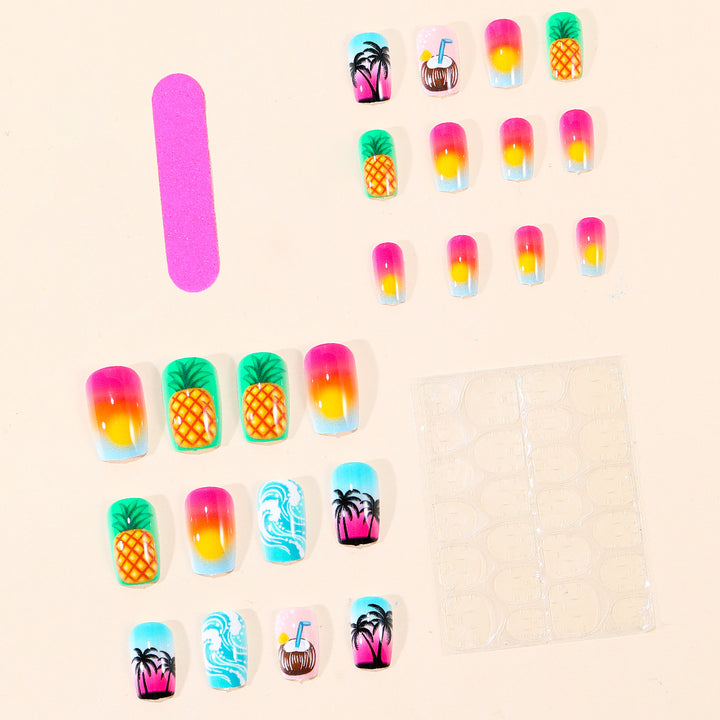 Tropical Paradise Nail Art Set Bowlift