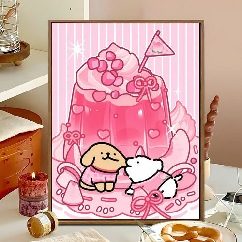 Cute Animal-Themed Swing Wall Art Bowlift