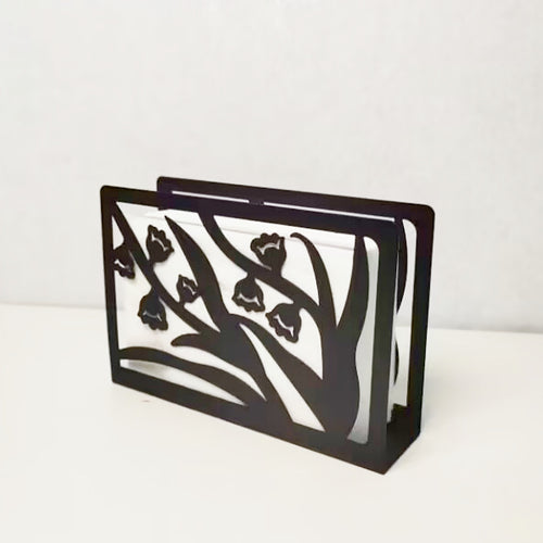 Decorative Flower Decorative Business Card Holder