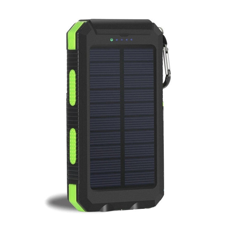 Solar-powered power bank with high capacity and shock-resistant design Bowlift