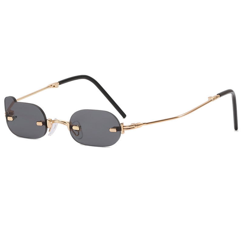 Ladies exclusive fashionable sunglasses with shiny metal frame Bowlift
