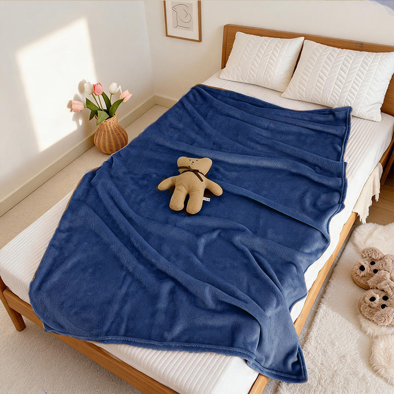 Ladies Cozy Microfiber Throw Blanket Bowlift