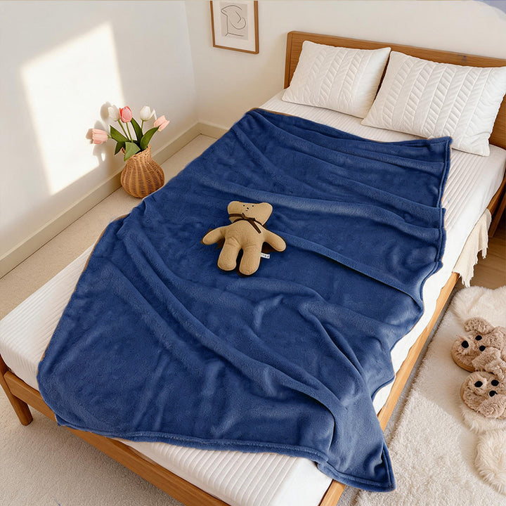 Ladies Cozy Microfiber Throw Blanket Bowlift