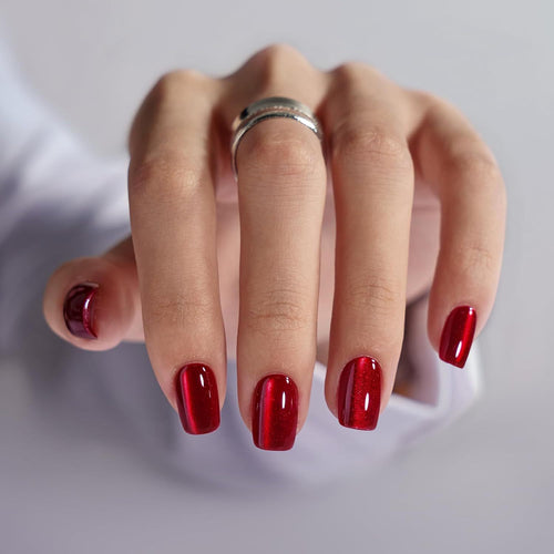 Glossy Gel Press-On Nail Set Bowlift